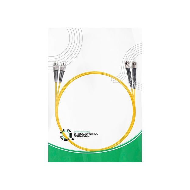 Патч Корд Оптоволоконный FC/UPC-ST/UPC SM 9/125 Duplex 3.0мм 1 м фото 3