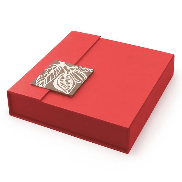 Коробка шоколадных конфет ручной работы Fradе́ «Квадрант» на 16 конфет, 224 г фото 1