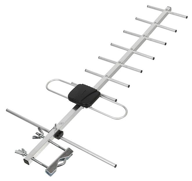 Антенна телевизионная Hyundai H-TAE140 12дБ пассивная серебристый фото 2