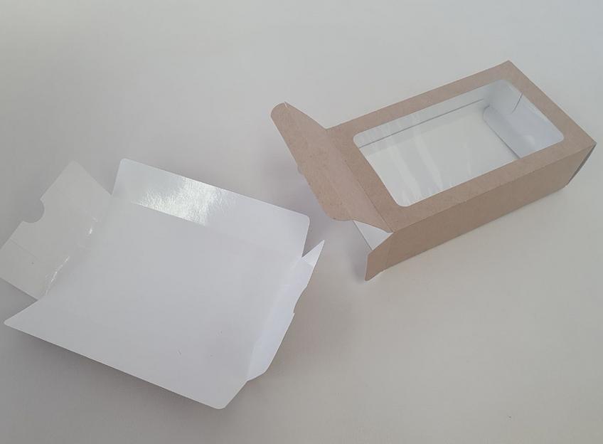 Картонная упаковка для еды 180×90×47 мм фото 5