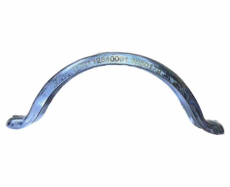 Хомут стяжной гофры глушителя d=150mm SHAANXI DZ9112540001 фото 1