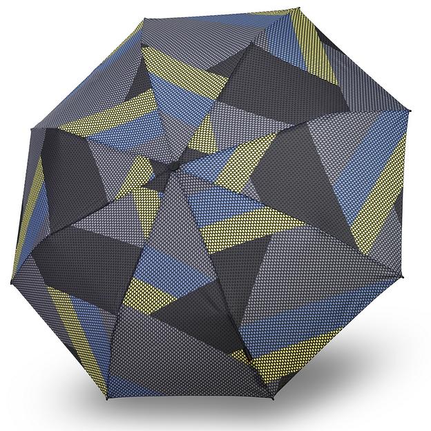 Зонт Knirps автомат T.201 Medium Duomatic RUN BLUE ECOREPEL 95 3201 8559 фото 1