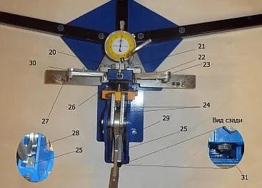 Разводной станок для узких ленточных пил арс-13 фото 3
