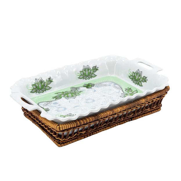 RCE-035021 Блюдо прямоугольное фото 1