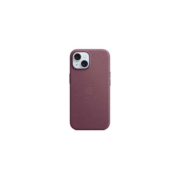 Чехол (клип-кейс) Apple FineWoven Case, Mulberry, для Apple iPhone 15 [mt3e3fe/a] фото 1