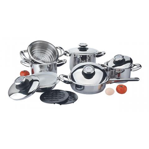 Набор посуды Komfort Deluxe (13 предметов) ОПТ фото 1