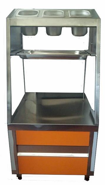 Прилавок столовых приборов и разносов для линий раздач ПСПРТ фото 1