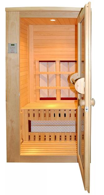 Одноместная ИК сауна с керамическими нагревателями фото 1