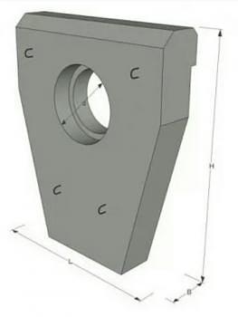 Портальные стенки СТ9(Ф800мм) фото 1