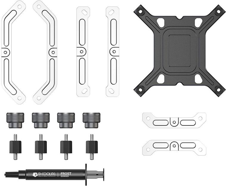 Система водяного охлаждения ID-Cooling FX240 Inf ARGB Soc-AM5/AM4/1200/1700/1851 белый 4-pin 27.2dB Al+Cu 300W Ret (FX240 INF WHITE) фото 8