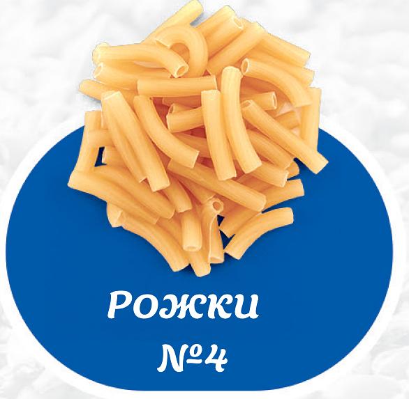 Макароны Granum рожки №4 400 г ОПТ фото 1