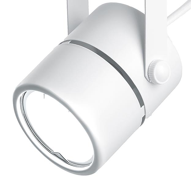 Светильник трековый на шинопровод ДПО GU10 без лампы белый фото 2