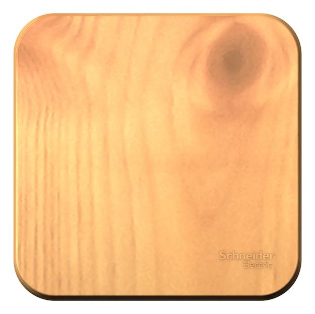 Systeme electric BLNVA101015 BLANCA О/У 1-клавишный ВЫКЛЮЧАТЕЛЬ ( c х.1) ИЗОЛ.ПЛ., 10А, 250B, ЯСЕНЬ фото 1