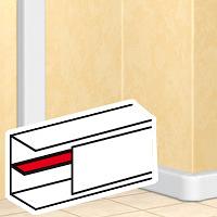 Перегородка разделительная Legrand 010582 L2000 50 (упак.:1шт) фото 1