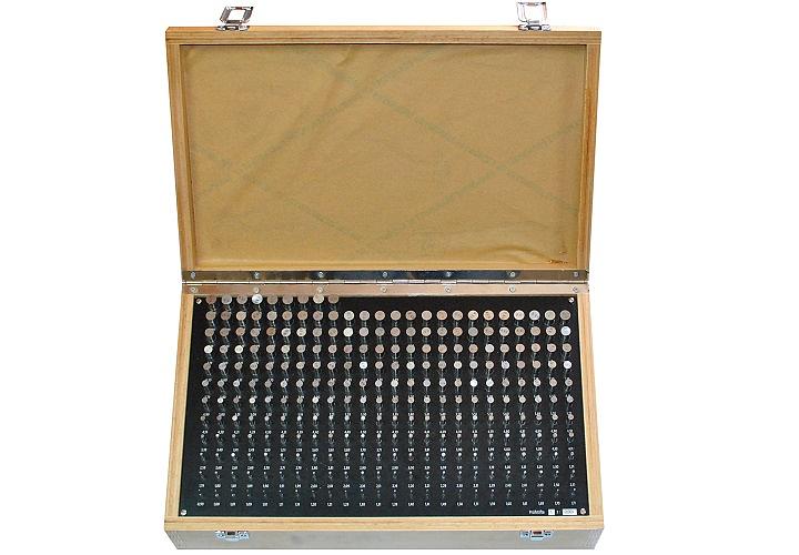 Набор гл. калибров 1,00-10,00 +/-0,001 шаг 0,1 91шт с поверкой фото 1