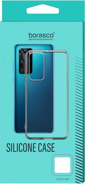 Чехол (клип-кейс) BoraSCO для Samsung Galaxy A02 Silicone Case прозрачный (39905) фото 2