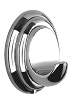 Крючок одинарный G-teq металл хром 65х45х40 мм фото 1