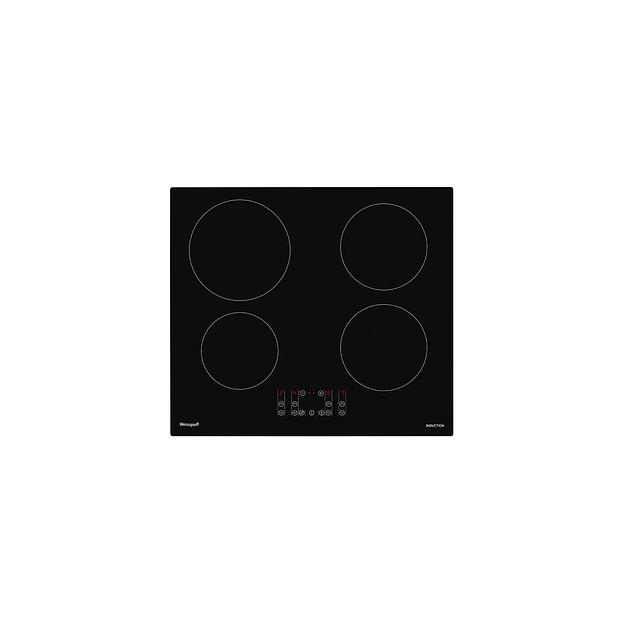 Индукционная варочная поверхность WEISSGAUFF HI 640 BSCM, конфорок: 4 шт., стеклокерамика, независимая, черный фото 1