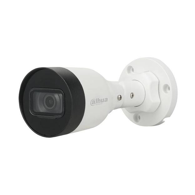 DAHUA DH-IPC-HFW1230S1P-0280B-S6 Уличная цилиндрическая IP-видеокамера 2Мп, 1/2.8” CMOS, объектив 2.8мм, ИК-подсветка до 30м, IP67, корпус: металл, пластик фото 1