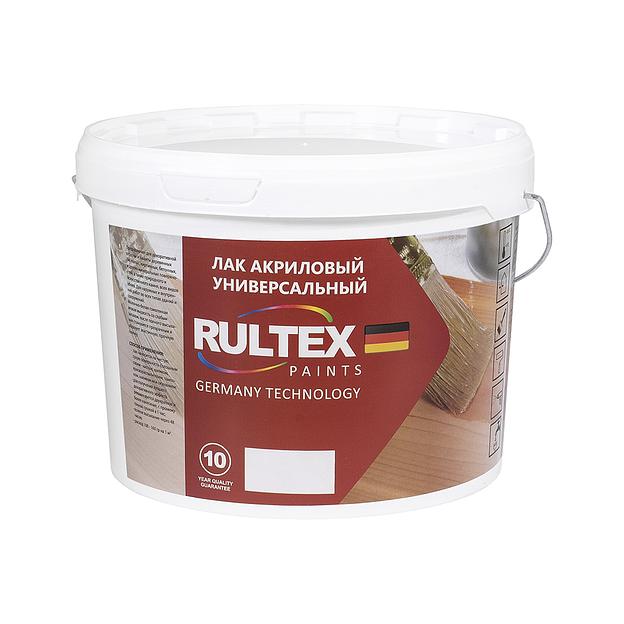Лак акриловый паркетный полуматовый Rultex, 20 л, опт фото 1