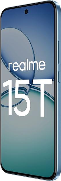 Смартфон Realme RMX5111 15T 128Gb 8Gb голубой моноблок 3G 4G 6.78" 1264x2780 Android 15 50Mpix 802.11 a/b/g/n/ac/ax/be NFC GPS GSM900/1800 GSM1900 фото 4