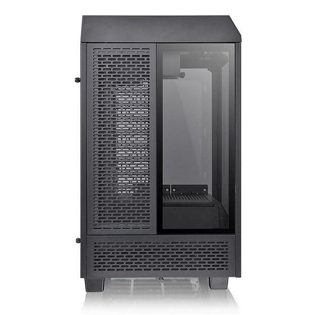 Корпус Thermaltake The Tower 100 черный без БП ATX 2x120mm 2xUSB3.0 1xUSB3.1 audio bott PSU фото 3