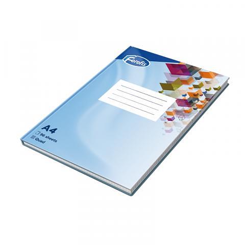 Книга учета А4, 96 л., твердый глянцевый переплет, клетка, Forofis фото 1
