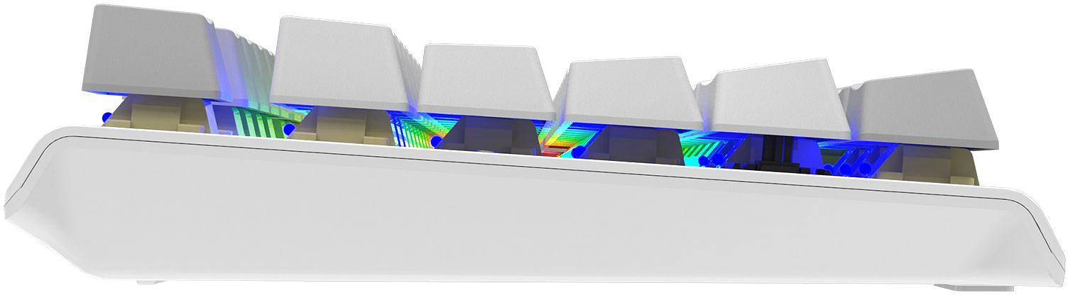 Клавиатура A4Tech Fstyler FS100 Neon механическая серый/белый USB for gamer LED (FS100) фото 10