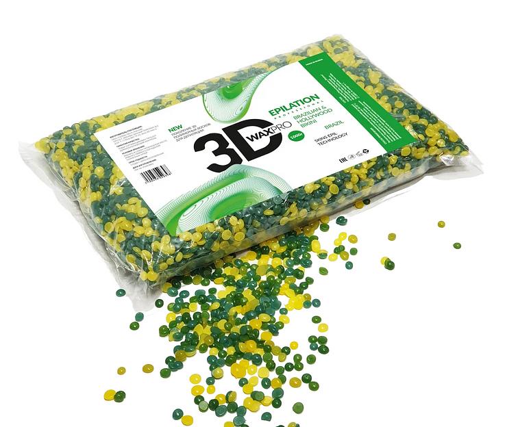 3D полимерный воск для депиляции, Brazil, 500 г опт фото 1