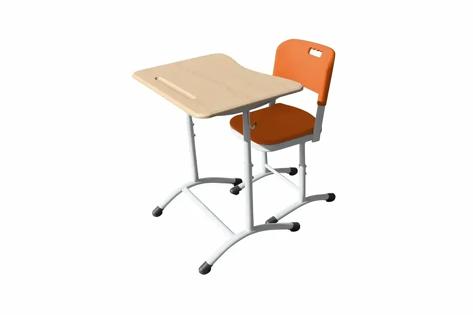 Ученический стол и стул комплект, МДФ/пластик фото 2