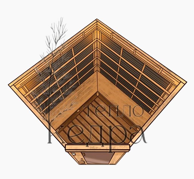 Сауна ИК №4 «Универсальная» с керамическим нагревателем ОПТ фото 3