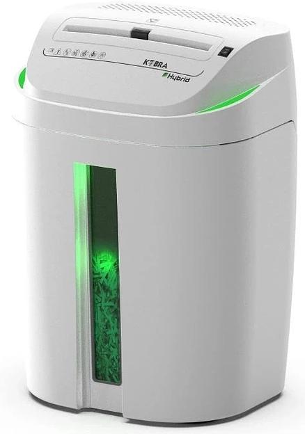 Шредер Kobra S4-Hybrid E/S серый (секр.Р-2) ленты 20лист. 40лтр. скрепки скобы пл.карты CD фото 1