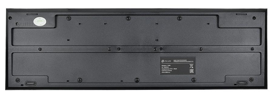 Клавиатура Оклик 120M черный USB фото 5