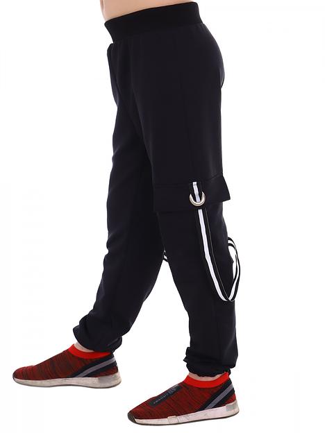 Джоггеры «Стрит» чёрный опт фото 1