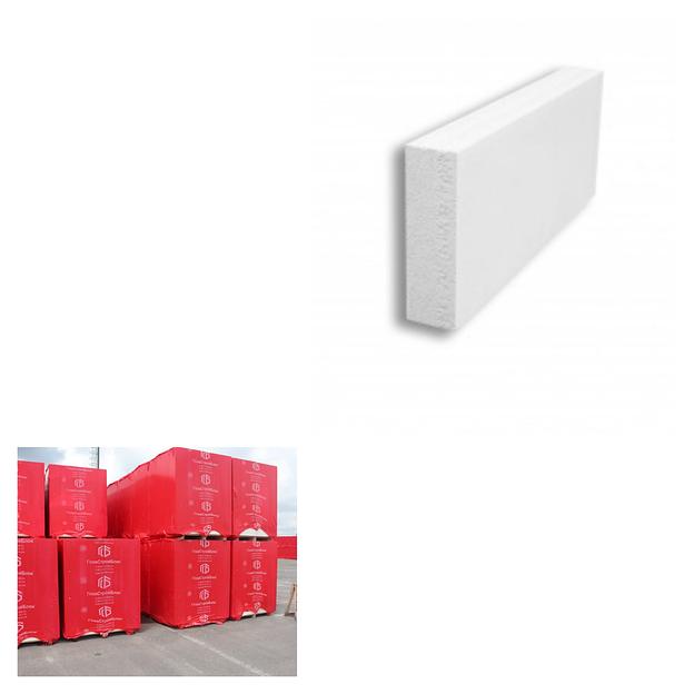 Стеновой блок из газобетона D500 (75, 100, 125х250 мм) фото 1