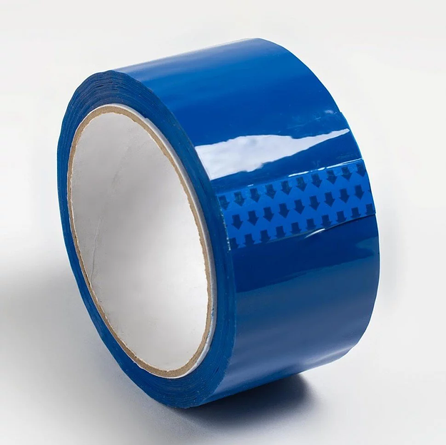 Скотч 66 м синий ОПТ фото 1