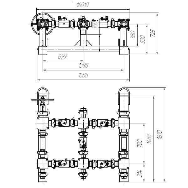 Блок манифольда АСК БМ-70.00.000А фото 2