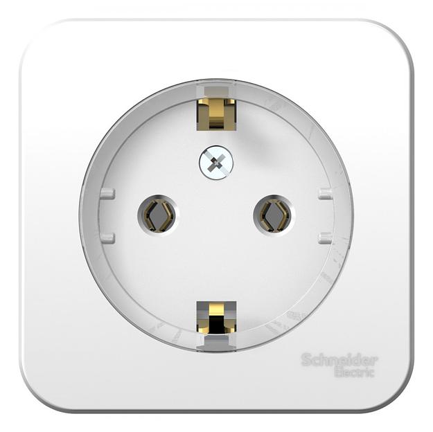 Systeme electric BLNRA110111 BLANCA О/У РОЗЕТКА с заземлением без штор.,(КОМПАКТ) ИЗОЛ.ПЛ.16А, 250В, БЕЛЫЙ фото 1