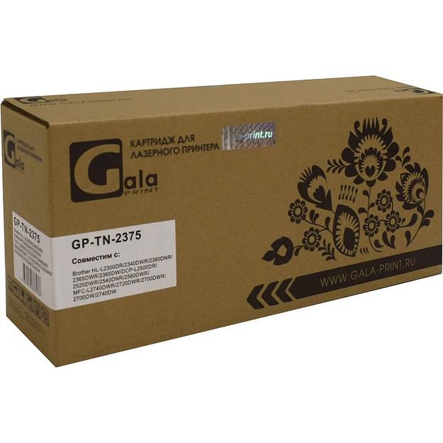 GalaPrint Картридж GP-TN-2375 для принтеров Brother DCP-L2500/DCP-L2500DR/DCP-L2520/DCP-L2520DWR/DCP-L2540/DCP-L2540DNR/DCP-L2560/DCP-L2560DWR/HL-L2300/HL-L2300DR/HL-L2340/HL-L2340DWR/HL-L2360/HL-L2360DNR/HL-L2365/HL-L2365DWR/HL-L2380/MFC-L2700/MFC-L270 фото 2