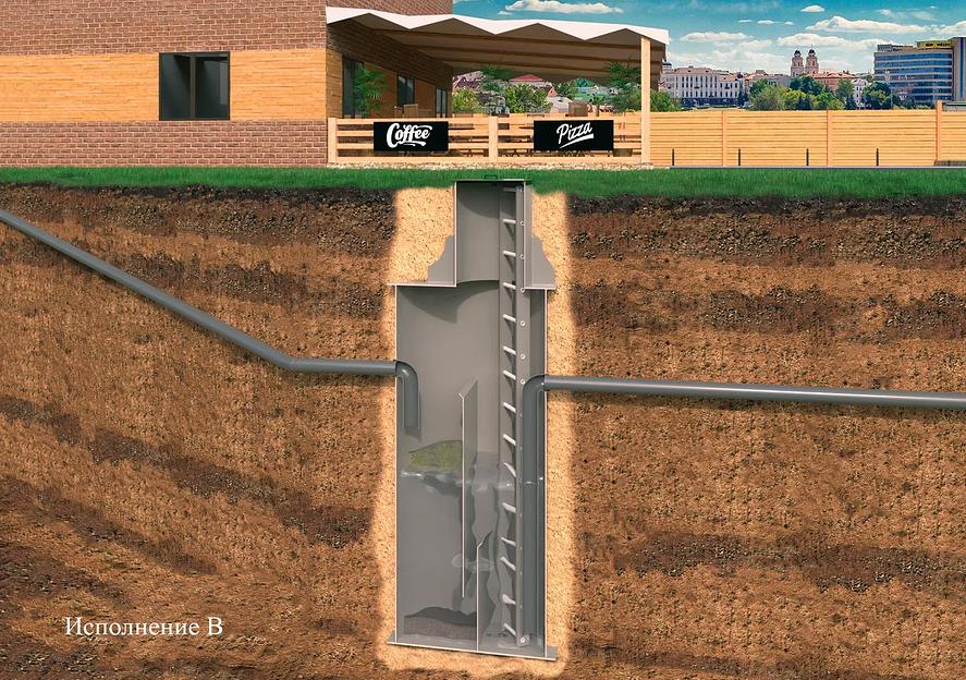 Жироуловитель промышленнный вертикальный «Хуран-В» фото 7