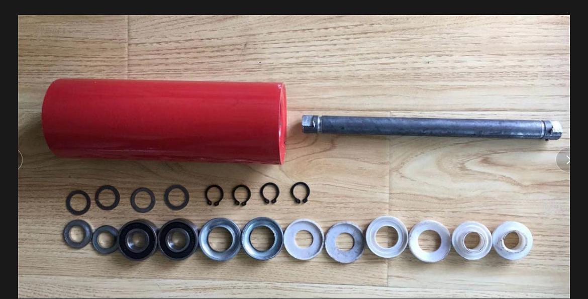 Ролики Казконвейер металлические конвейерные фото 2