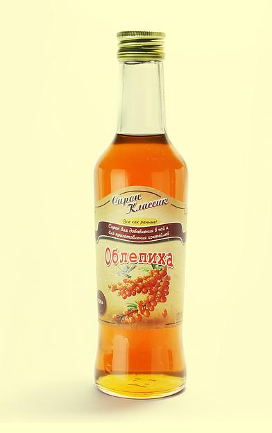 Сироп натуральный «Облепиха» 250 мл фото 1