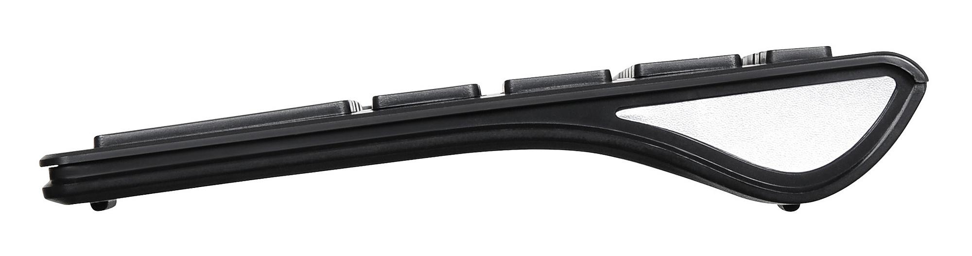 Клавиатура Acer OKR020 черный USB беспроводная slim Multimedia фото 3