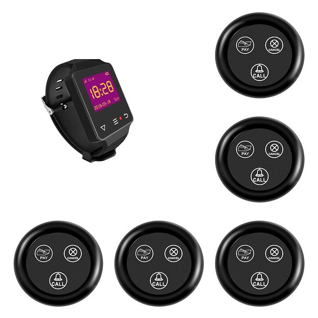 Система вызова из часов и 5 кнопок SWB37-1 фото 1