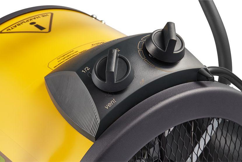 Пушка тепловая электрическая на 9 кВт, круглая фото 6