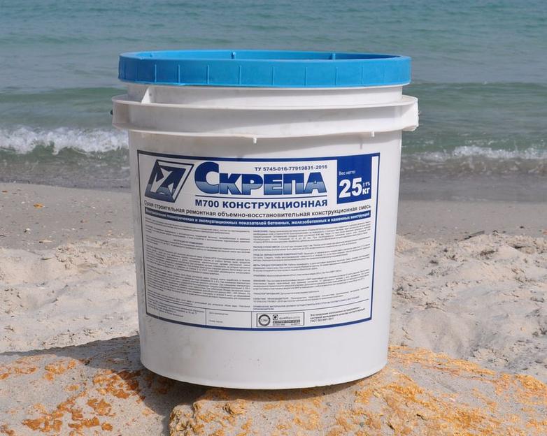 Скрепа M700 конструкционная ведро 25 кг опт фото 5
