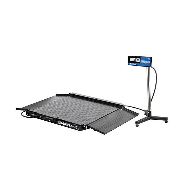 Весы пандусные Масса-К 4D-LA-10/10-500-A(RUEW) с интерфейсами RS, USB, Ethernet, WiFi фото 1