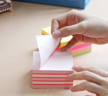 Блок самоклеящийся бумажный Stick`n 21010 76x76мм 400лист. 70г/м2 неон желтый фото 4