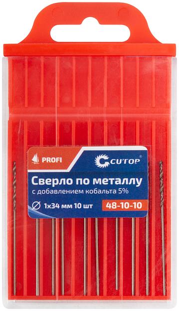 Сверло по металлу Cutop Profi с кобальтом 5%, 1 x 34 мм (10 шт) фото 1