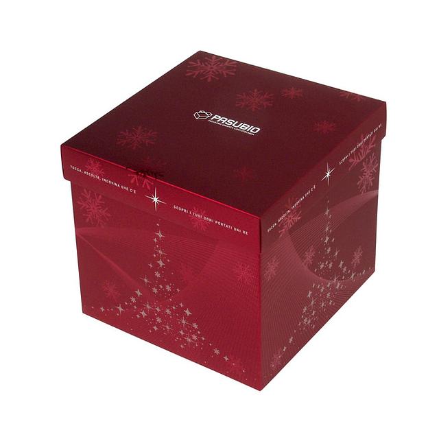 Изготовление новогодних коробок под заказ, модель B17 фото 1